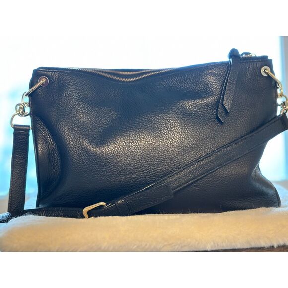 Kate Spade Madelyn Black Pebbled Leather Crossbody Bag - Picture 3 of 10